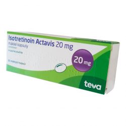 Изотретиноин Actavis (аналог Акненормин, Aknenormin) капс. 20мг 30шт в Нижнем Новгороде и области фото