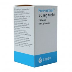 Пури-нетол (Пуринетол, Меркаптопурин) в таблетках 50мг N25 в Нижнем Новгороде и области фото